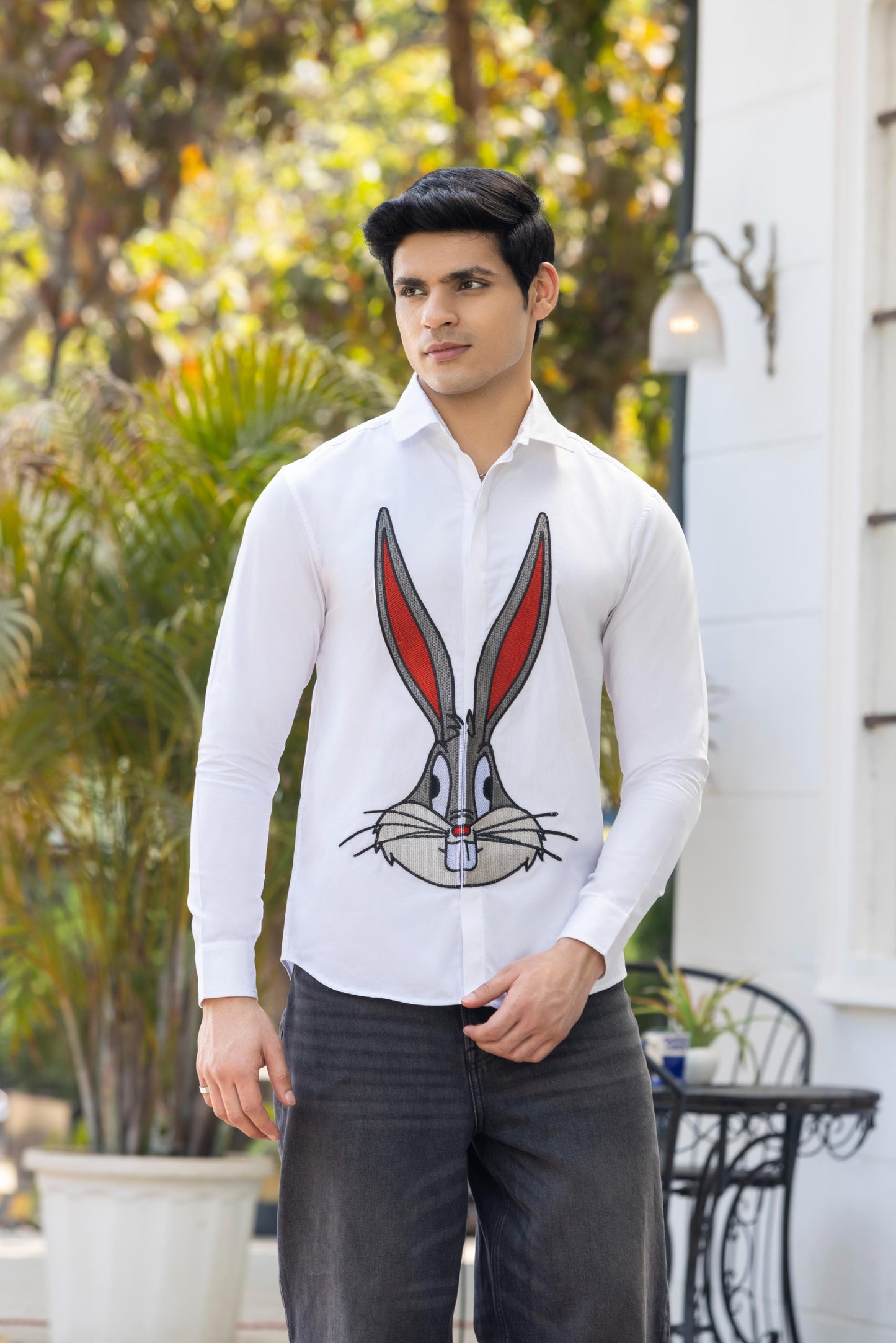 White Lapin Shirt