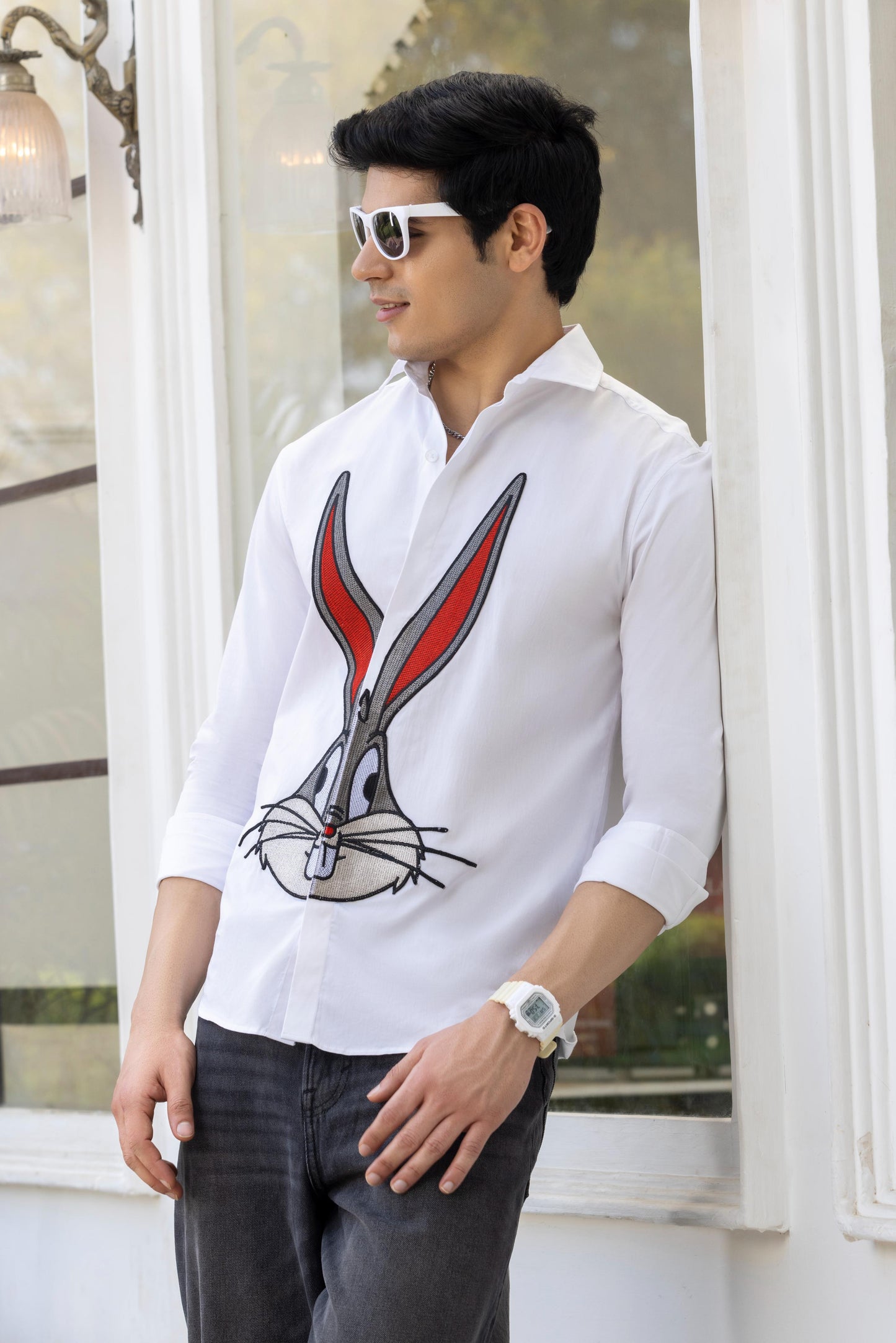 White Lapin Shirt