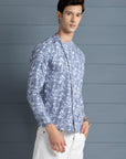 Angrakha In The Sky Cut And Sew Shirt