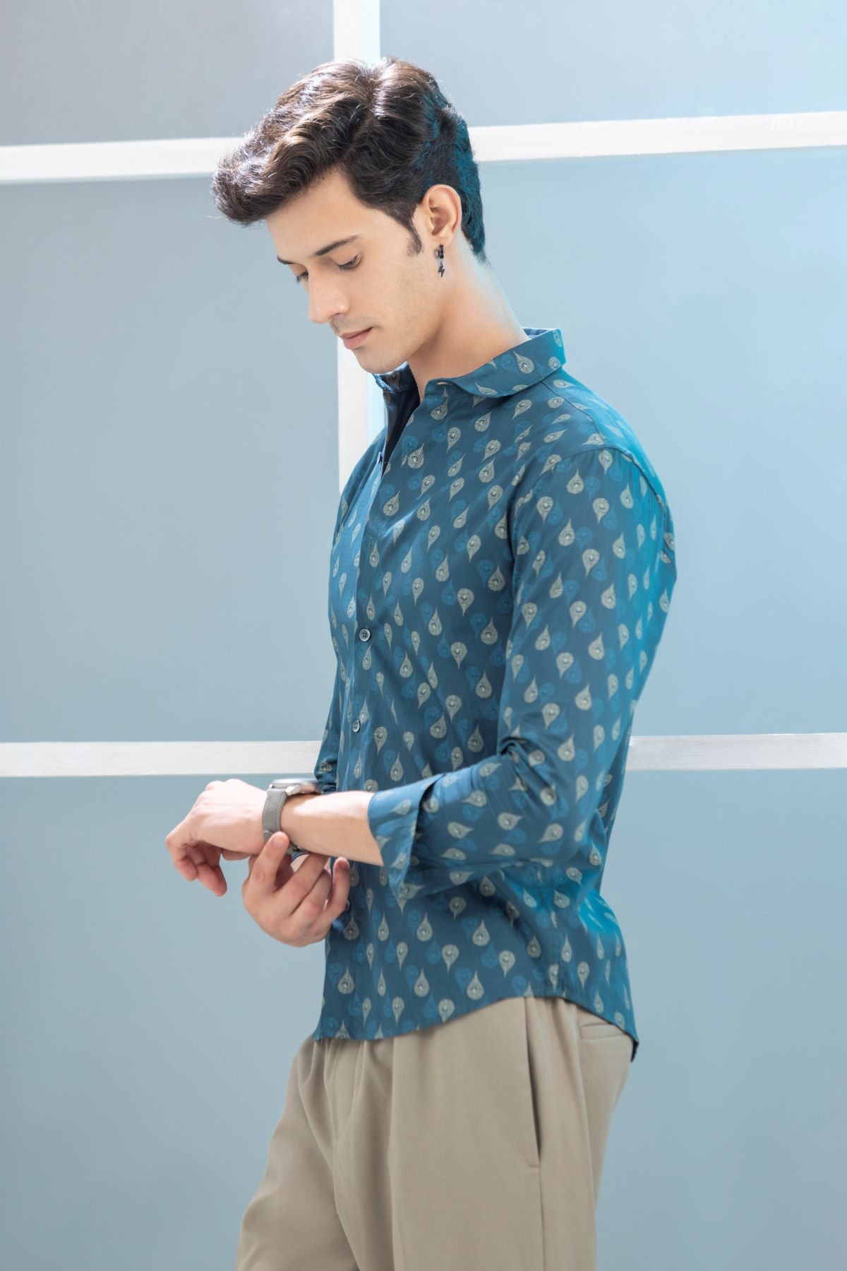 The Sky is Blue Cut And Sew Shirt