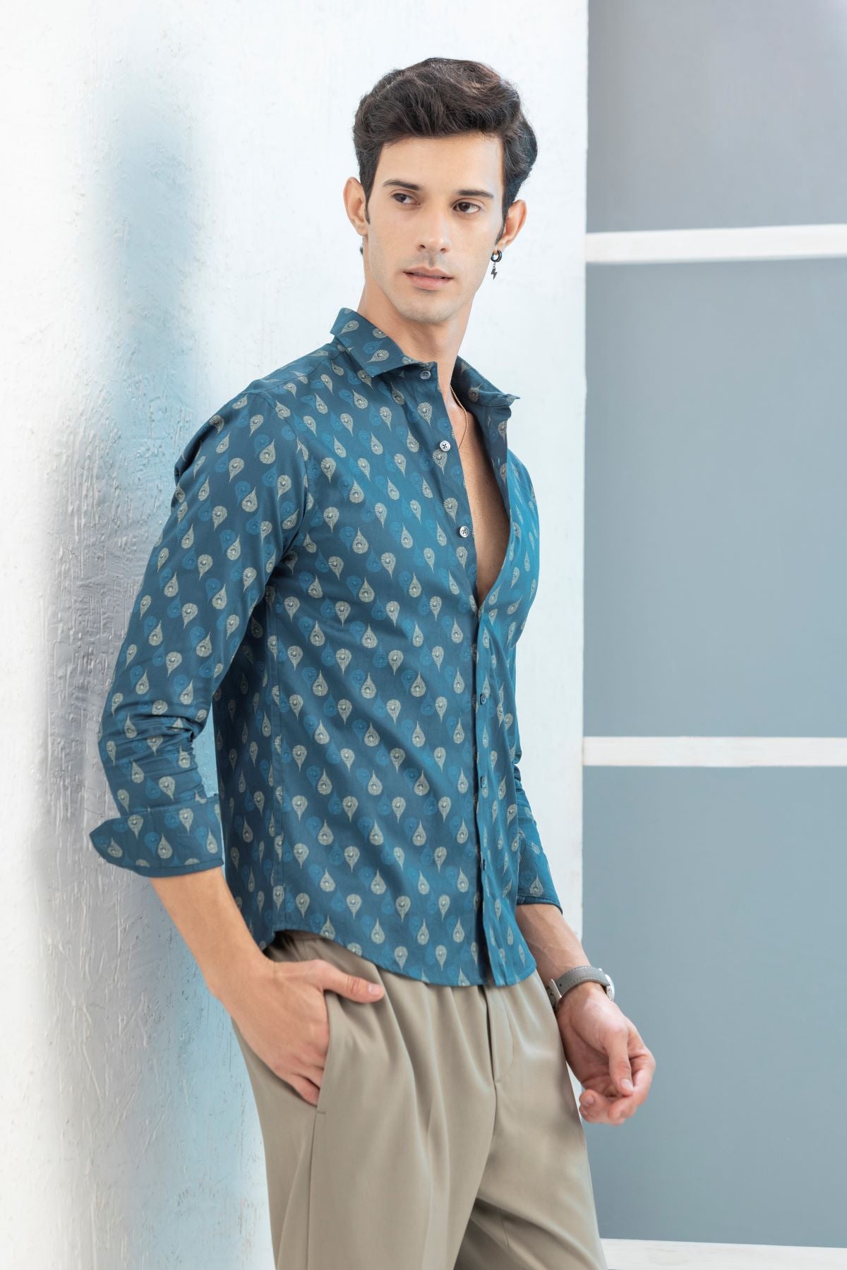 The Sky is Blue Cut And Sew Shirt