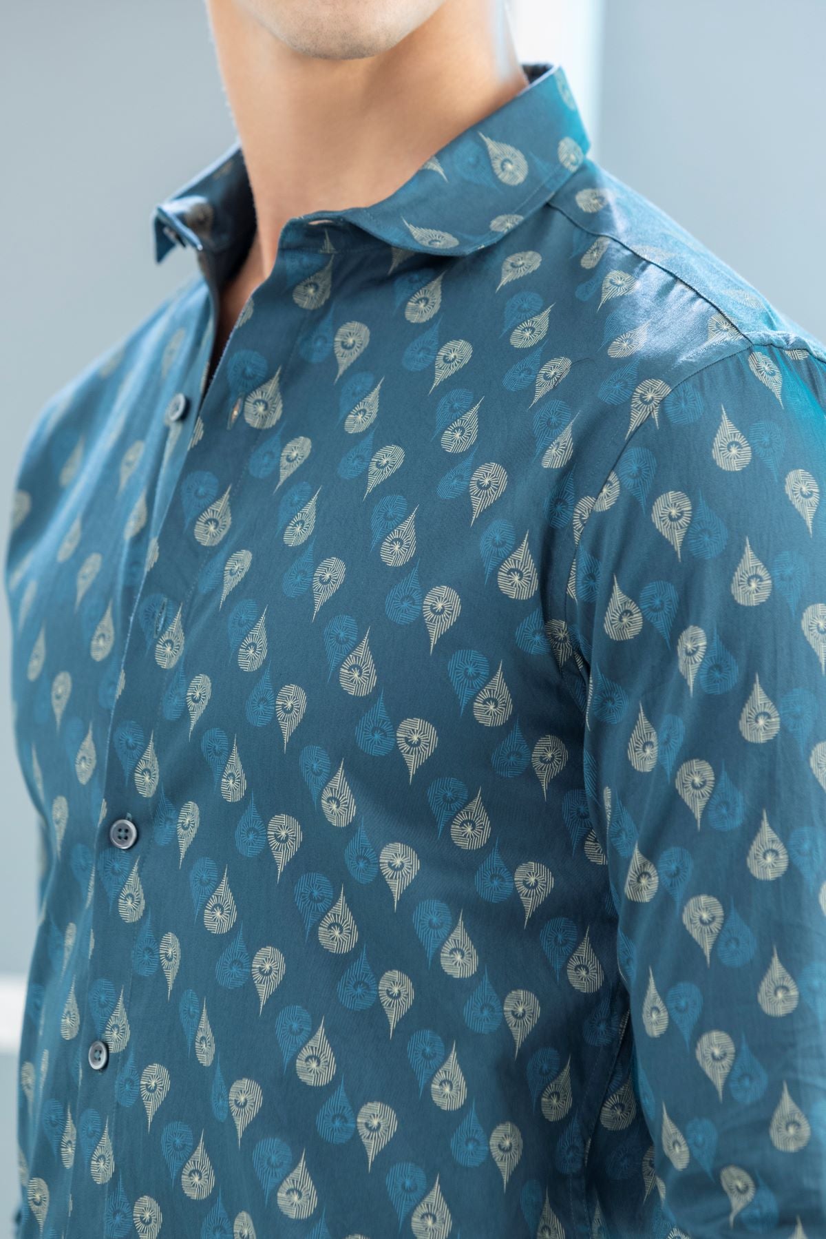The Sky is Blue Cut And Sew Shirt