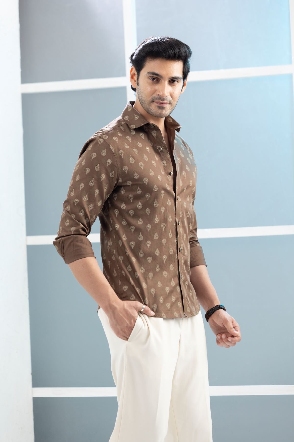 The Earthy Feeling Cut And Sew Shirt