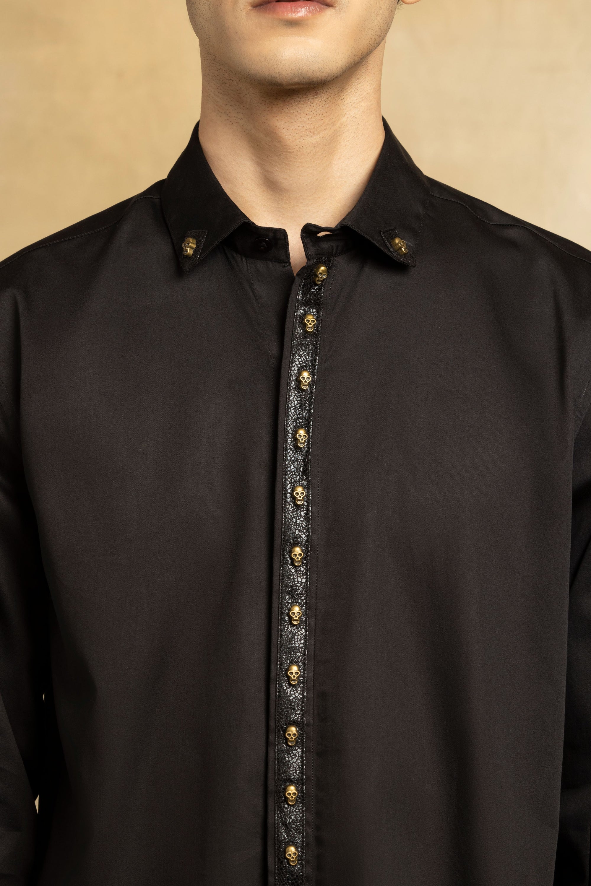Gothic Grin Cut And Sew Shirt