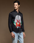 Western Wild Man Embroidered Shirt