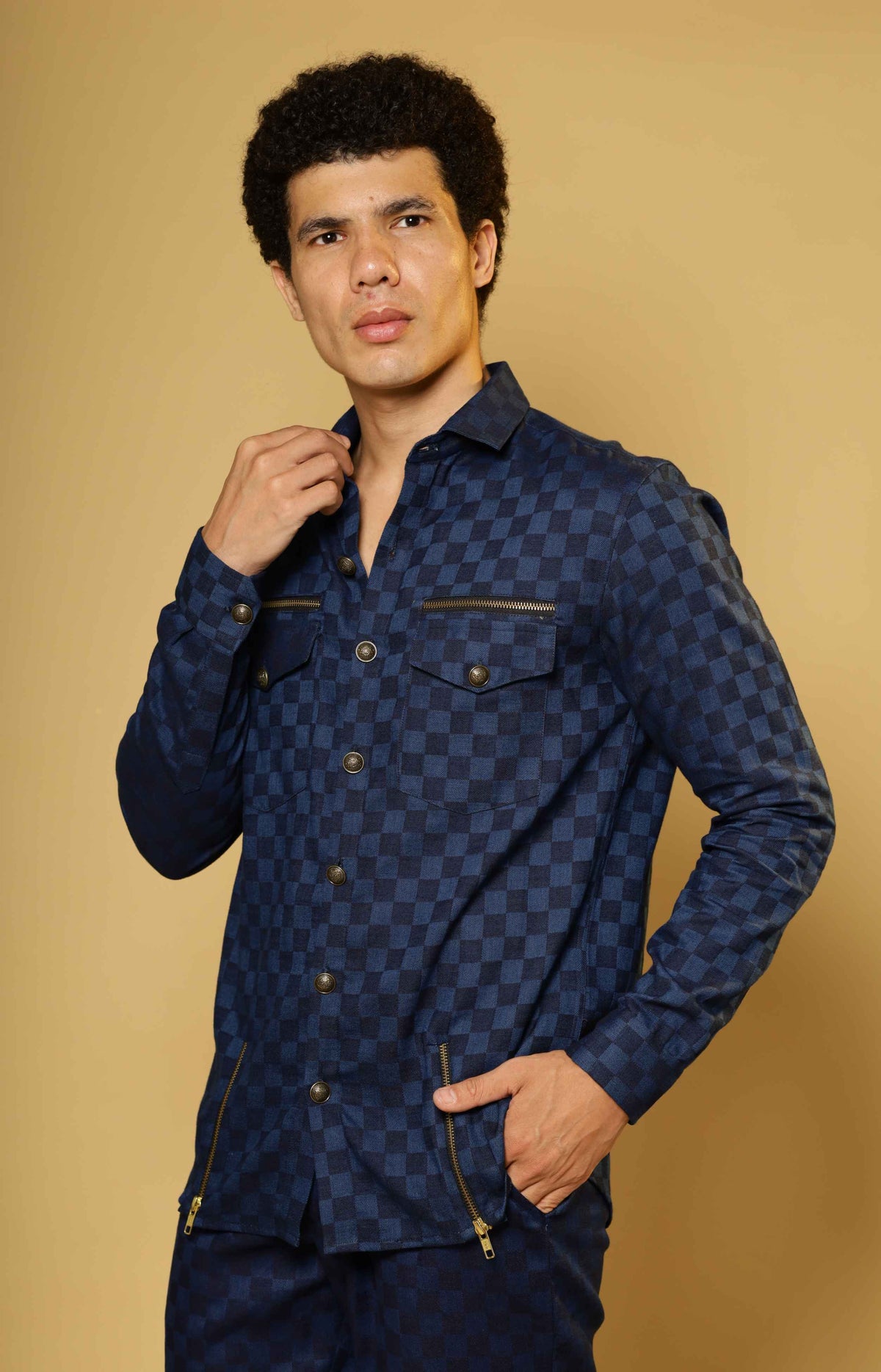 Gentleman's Grid Shirt