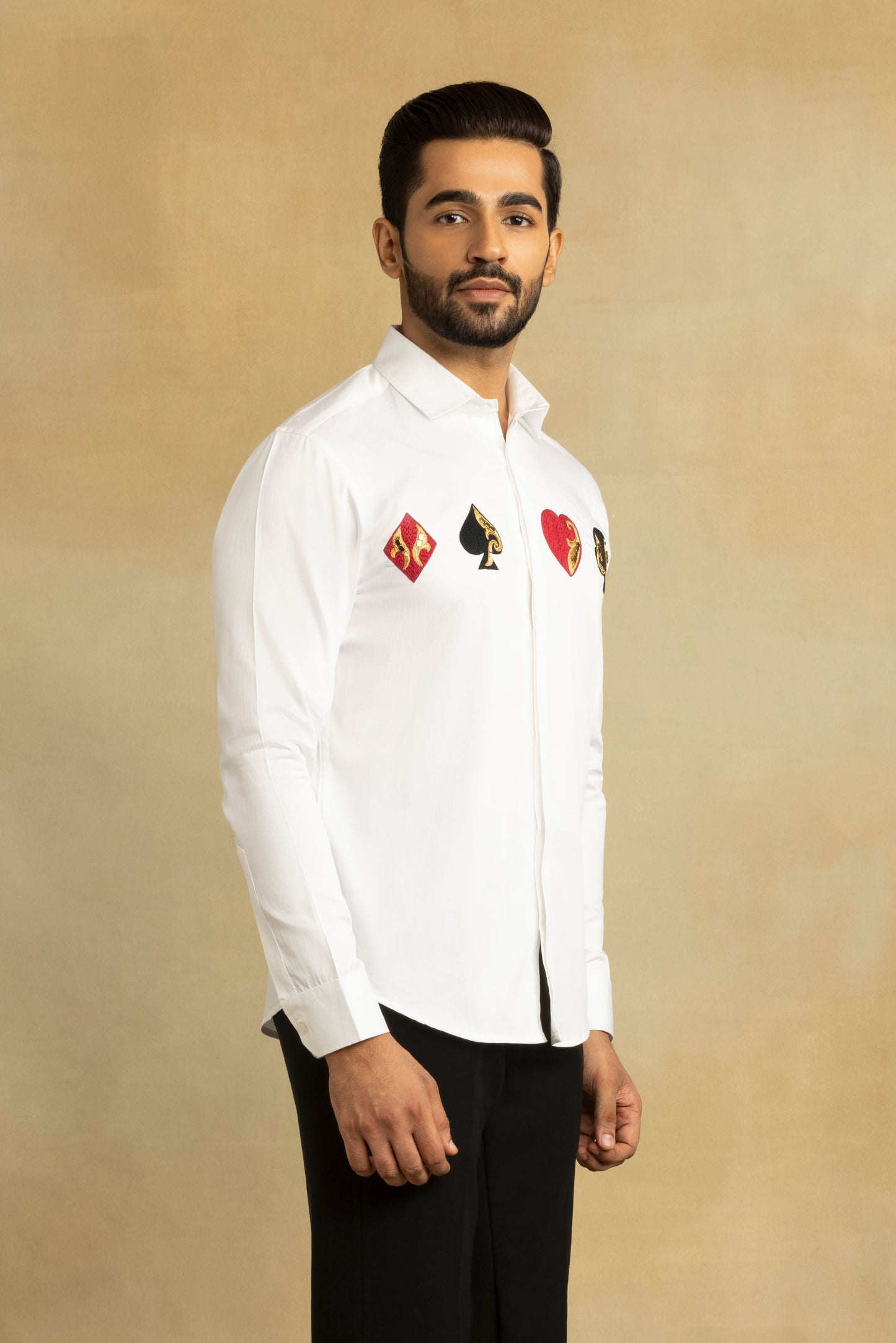 Ace Of Style -Embroidered Shirts