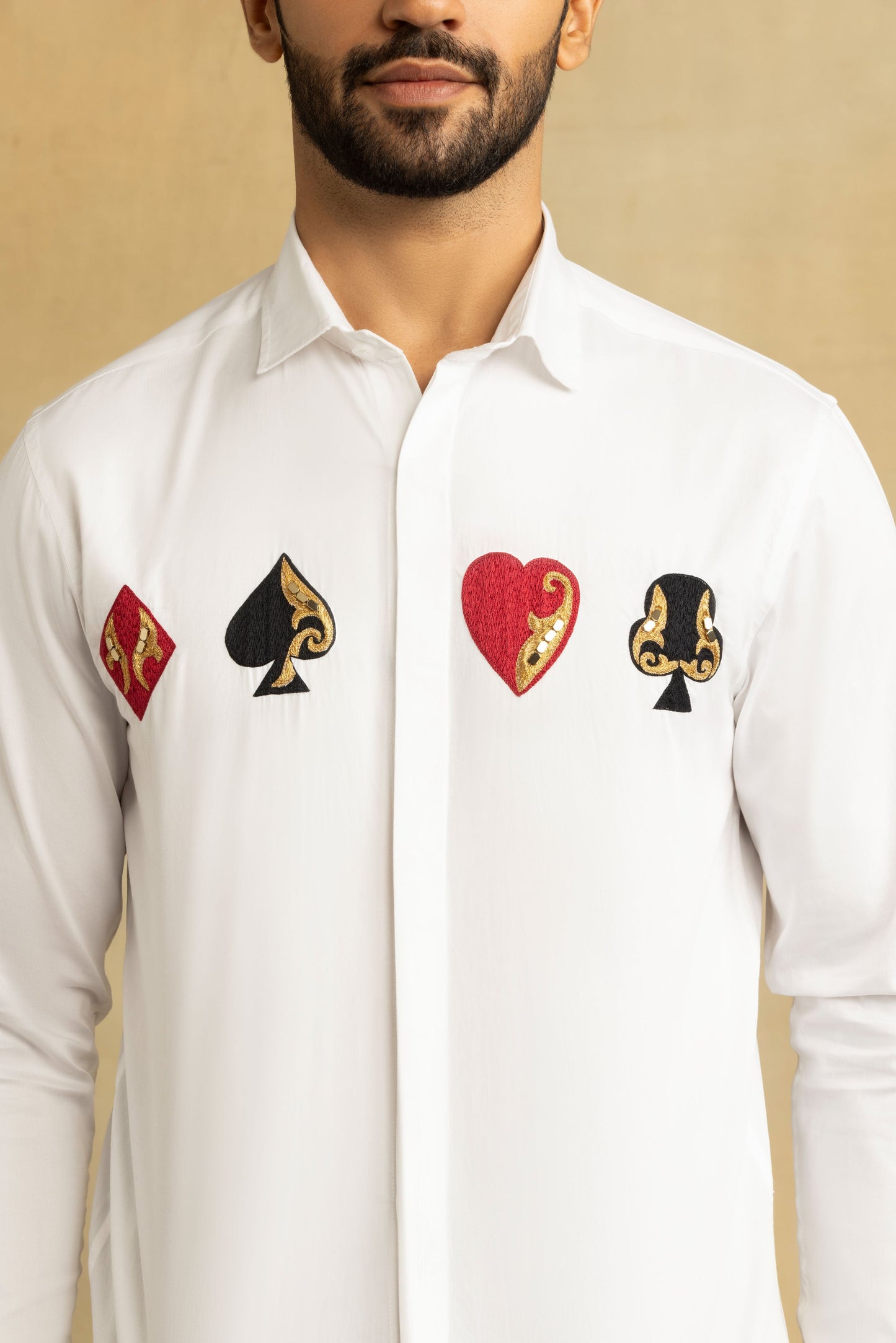 Ace Of Style -Embroidered Shirts