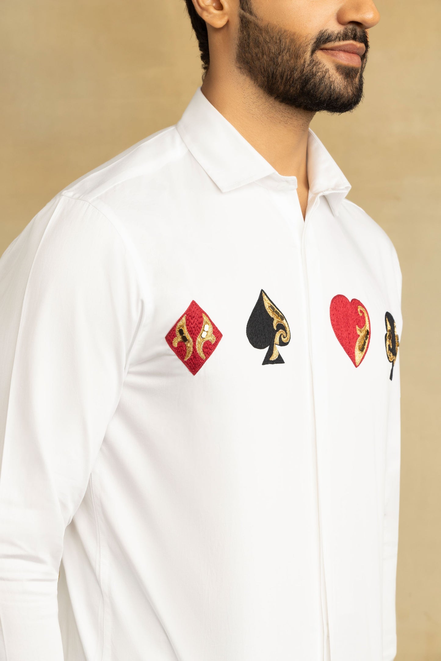 Ace Of Style -Embroidered Shirts