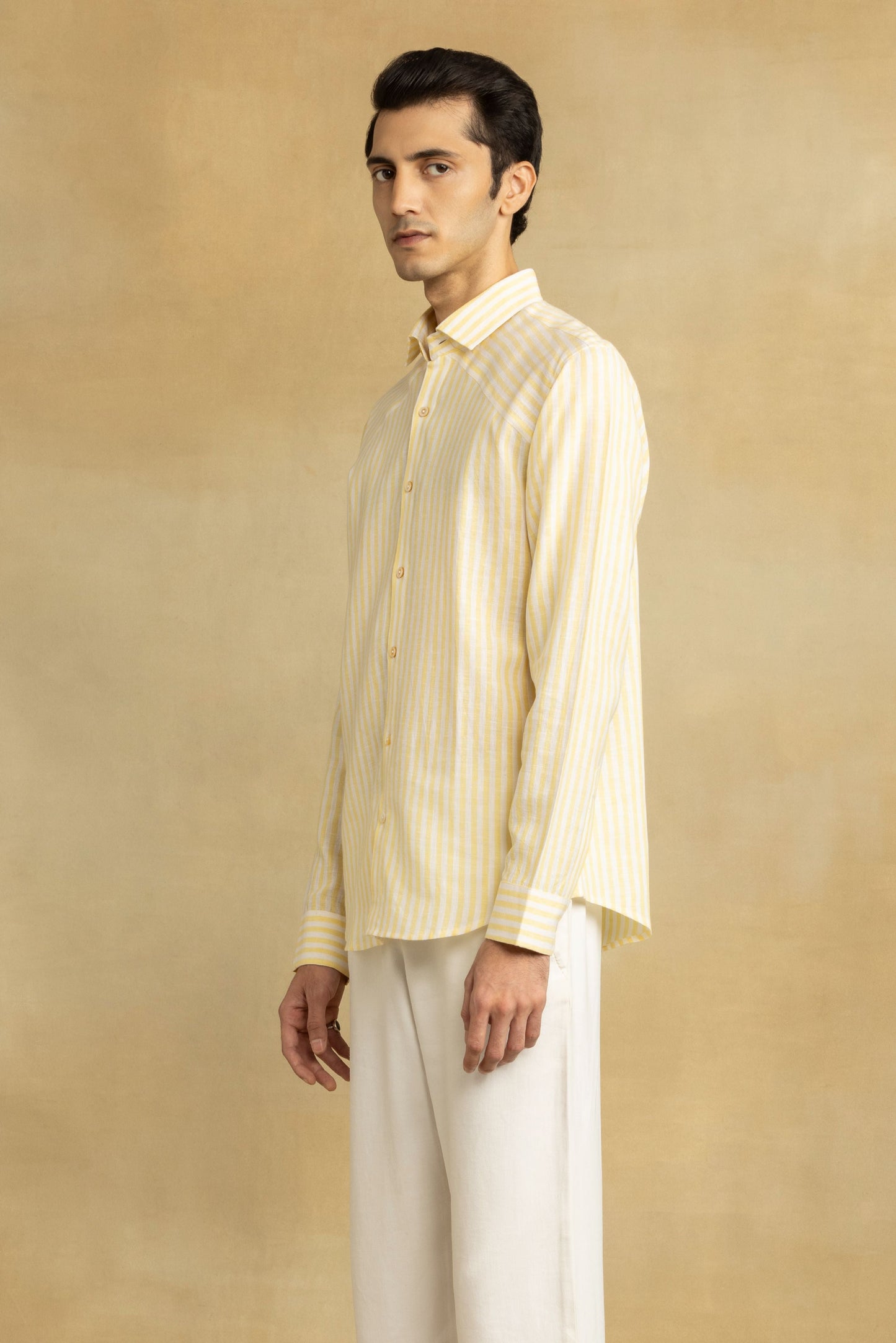 Yoke of Distinction -  Linen Shirts