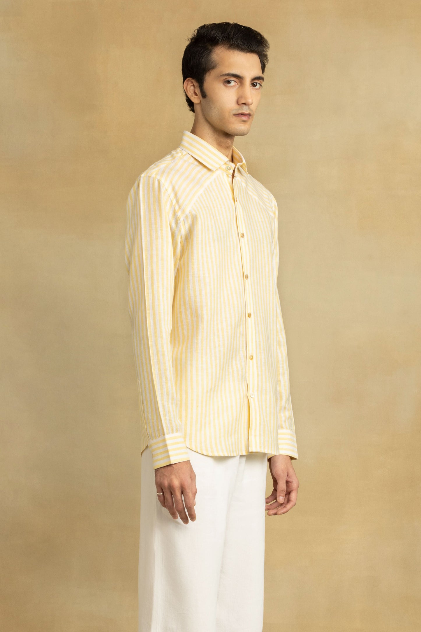 Yoke of Distinction -  Linen Shirts