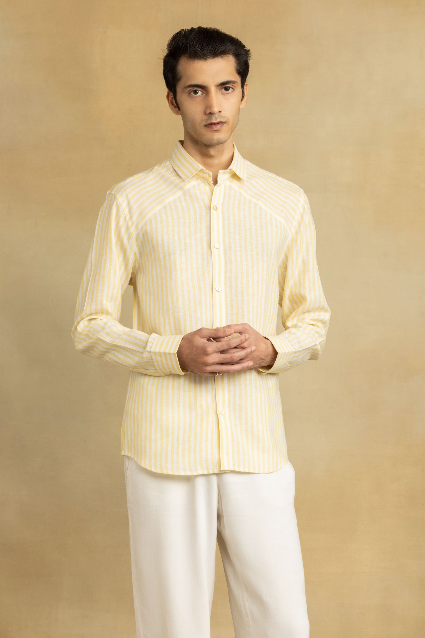 Yoke of Distinction -  Linen Shirts