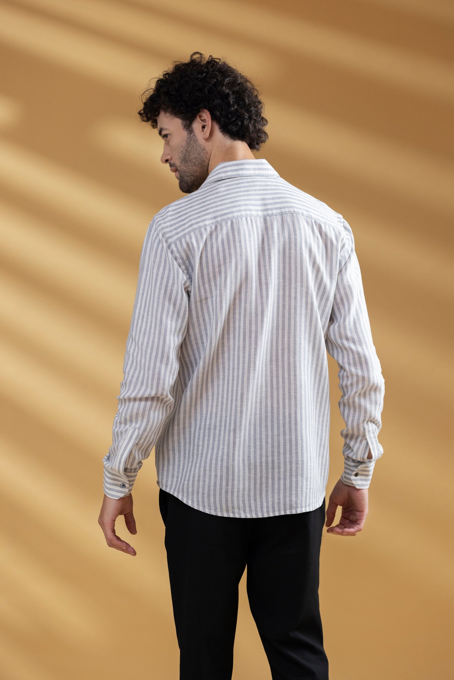 In the Line Shirt -  Linen Shirts