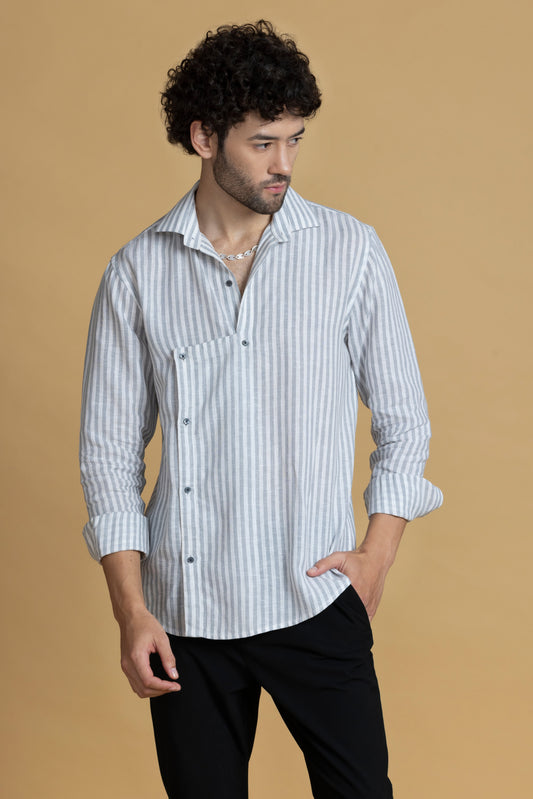 In the Line Shirt -  Linen Shirts