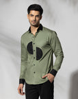 1 by 2 Sequenced Cut And Sew Shirt