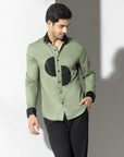 1 by 2 Sequenced Cut And Sew Shirt