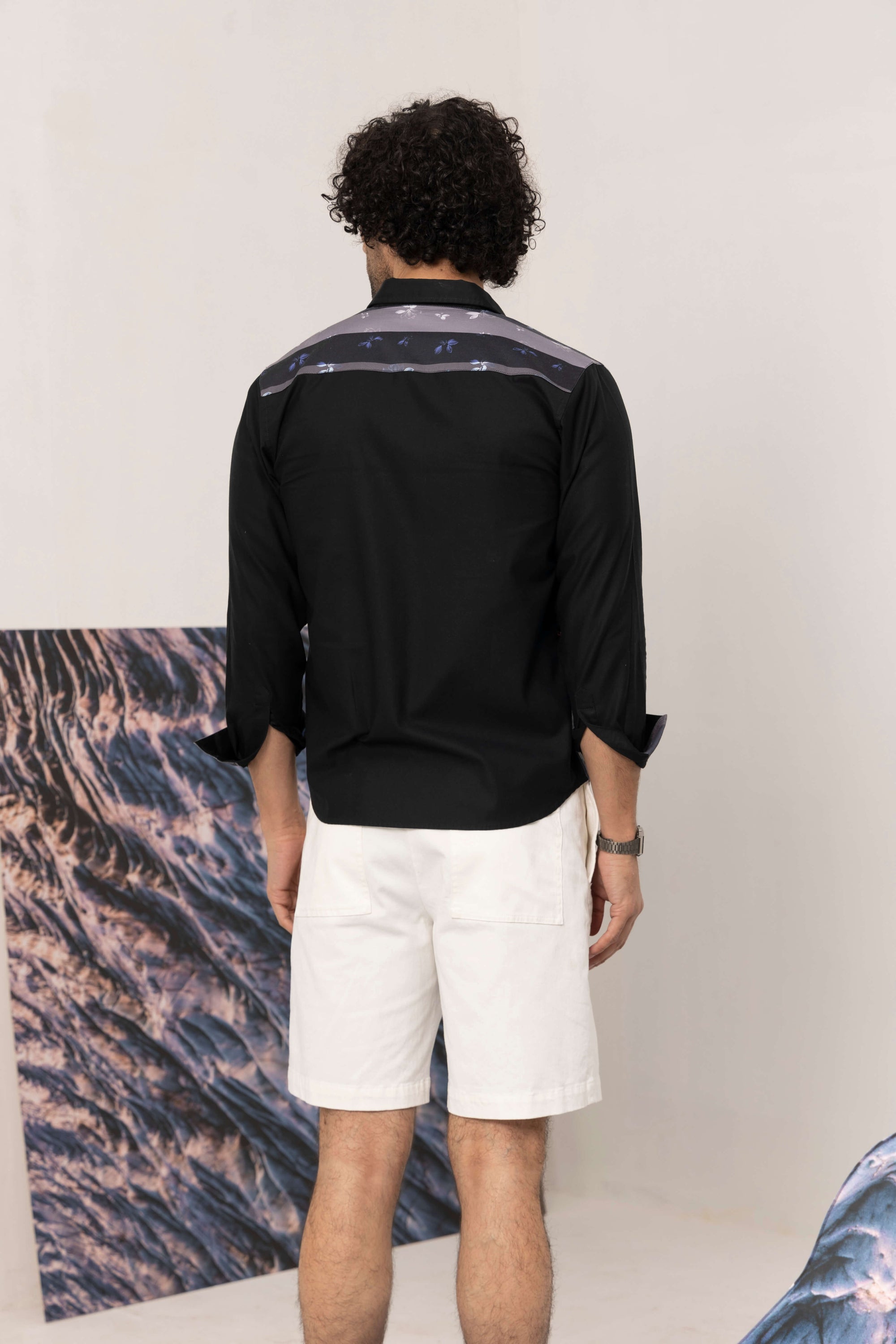 Shades of Floret Cut And Sew Shirt